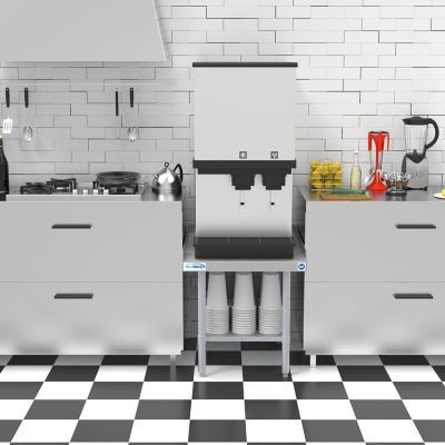 Image showing  30 in. x 24 in. 16-Gauge Stainless Steel Equipment Stand with Galvanized Undershelf, EQT-163024