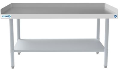 KoolMore 30 in. x 48 in. 16-Gauge Stainless Steel Equipment Stand with Galvanized Undershelf, EQT-163048