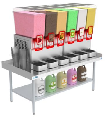 Image showing  30 in. x 60 in. 16-Gauge Stainless Steel Equipment Stand with Galvanized Undershelf, EQT-163060