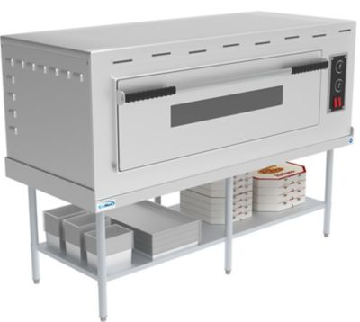 Image showing  30 in. x 72 in. 16-Gauge Stainless Steel Equipment Stand with Galvanized Undershelf, EQT-163072