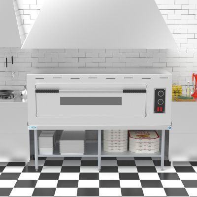 Image showing 5 th KoolMore 30 in. x 72 in. 16-Gauge Stainless Steel Equipment Stand with Galvanized Undershelf, EQT-163072