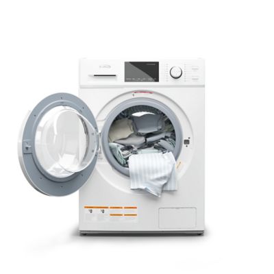 Image showing  2.7 cu. ft. All-in-One Washer & Dryer Combo in White