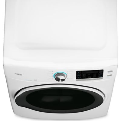 Image showing  8 cu. ft. Large Capacity Stackable Vented Electric Front Load Dryer in White, 240V, FLD-8CWH