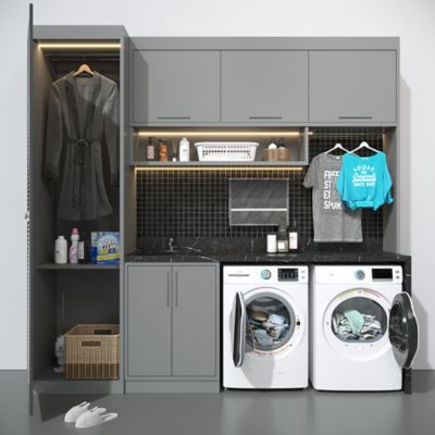 Image showing 6 th KoolMore 8 cu. ft. Large Capacity Stackable Vented Electric Front Load Dryer in White, 240V, FLD-8CWH