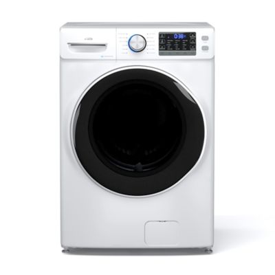 KoolMore 4.5 cu. ft. Large Capacity Stackable Front Load Washing Machine in White