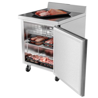 Image showing  27 in. One-Door Worktop Freezer with 3.5 in. Backsplash - 6.3 cu. ft., FWT-1D-6C