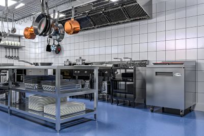 Image showing  27 in. One-Door Worktop Freezer with 3.5 in. Backsplash - 6.3 cu. ft., FWT-1D-6C