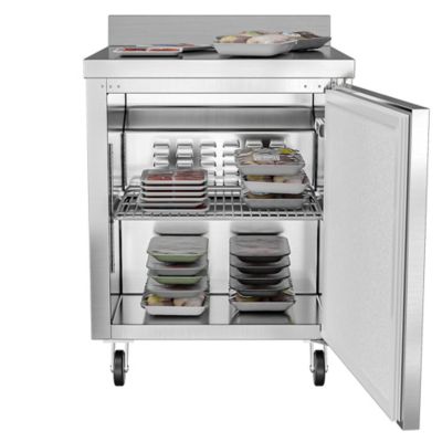 Image showing 5 th KoolMore 27 in. One-Door Worktop Freezer with 3.5 in. Backsplash - 6.3 cu. ft., FWT-1D-6C