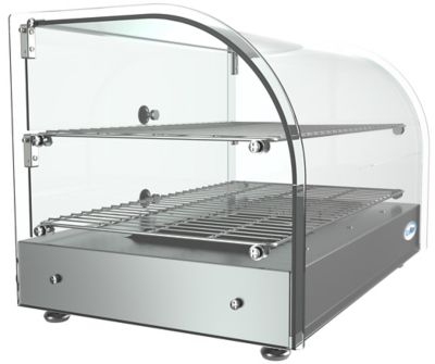 Image showing  22 in. Curved Glass Countertop Display Warmer, 1.5. cu. ft., HDC-1.5C