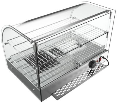 Image showing  22 in. Curved Glass Countertop Display Warmer, 1.5. cu. ft., HDC-1.5C