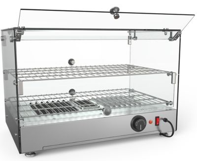 Image showing  22 in. Glass Countertop Display Warmer, 1.7 cu. ft., HDC-1.7C