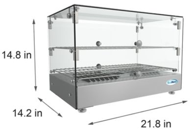 Image showing  22 in. Glass Countertop Display Warmer, 1.7 cu. ft., HDC-1.7C