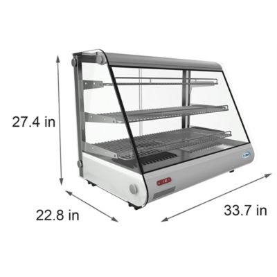 Image showing  34 in. Glass Countertop Display Warmer, 5.6 cu. ft., HDC-5C