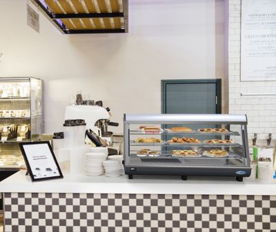 Image showing  48 in. Glass Countertop Display Warmer, 6.5 cu. ft., HDC-6C