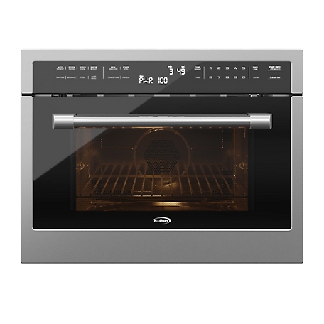 KoolMore 24 in. Stainless Steel Compact Wall Oven, KM-CWO24-SS