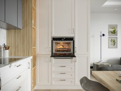 Image showing 6 th KoolMore 24 in. Stainless Steel Compact Wall Oven, KM-CWO24-SS