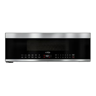 KoolMore 30 in. Over the Range Low Profile Microwave in Stainless-Steel, 1.2 cu. ft., KM-MLPOT-1SS