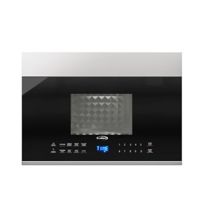 KoolMore 1.3 cu. ft. Over the Range Stainless Steel Microwave, 300 Cfm, One Panel (Km-Mot-Op1Ss), KM-MOT-OP1SS Additionally, mounting the microwave directly over the oven would feel cluttered
