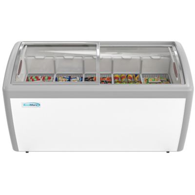 KoolMore 16 cu. ft. 60 in. Display Ice Cream Freezer