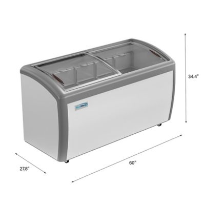 Image showing  16 cu. ft. 60 in. Display Ice Cream Freezer
