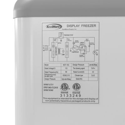 Image showing 5 th KoolMore 16 cu. ft. 60 in. Display Ice Cream Freezer