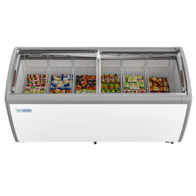 KoolMore 71 in. Commercial Ice Cream Display Freezer 20 cu. ft