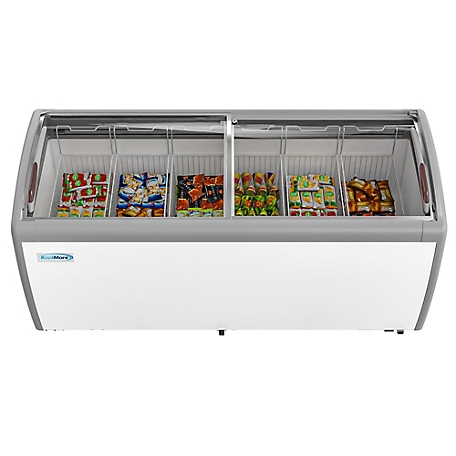 KoolMore 71 in. Commercial Ice Cream Display Freezer, 20 cu. ft., MCF-20C