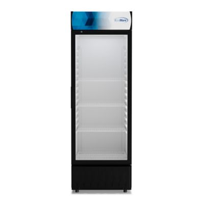 KoolMore 24 in. One-Door Merchandiser Refrigerator - 12 cu. ft., MDR-1GD-12C
