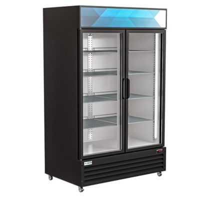 Image showing  47 in. Two-Door Merchandiser Refrigerator - 38 cu. ft., MDR-2GD-35C