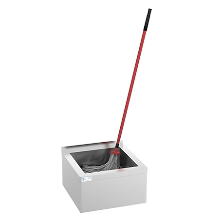 KoolMore 12 in. Stainless Steel Commercial Floor Mop Sink with Deep Basin, Bowl Size 19 in. x 22 in. x 12 in., MPS-1922123