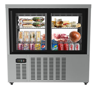 Image showing  47 in. Deli Display Refrigerator - 18 cu. ft., RD18C-SS