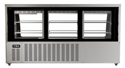 Image showing  82 in. Deli Display Refrigerator - 32 cu. ft., RD32C-SS