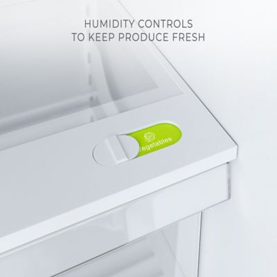 Image showing  22.5 cu. ft. French Door Refrigerator with Ice Maker and Deep Freezer, RERFDSS-22C