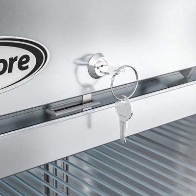 Image showing 7 th KoolMore 29 in. One Glass Door Reach-In Freezer 23 cu. ft., RIF-1D-GD