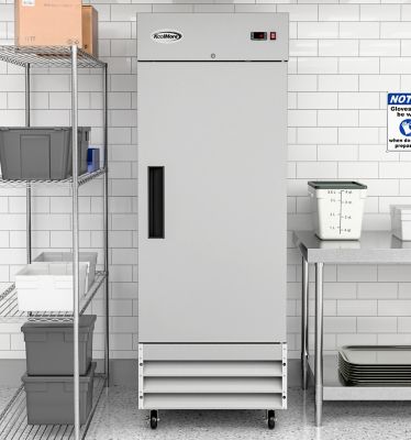 Image showing  29 in. One-Door Reach-In Freezer 23 cu. ft., RIF-1D-SS