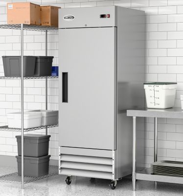 Image showing  29 in. One-Door Reach-In Freezer 23 cu. ft., RIF-1D-SS