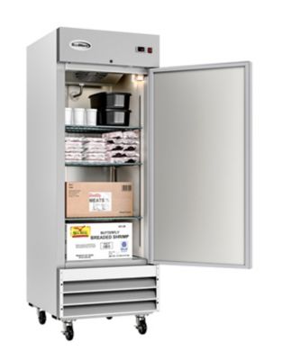 Image showing  29 in. One-Door Reach-In Freezer 23 cu. ft., RIF-1D-SS