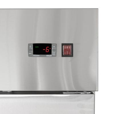 Image showing 8 th KoolMore 29 in. One-Door Reach-In Freezer 23 cu. ft., RIF-1D-SS