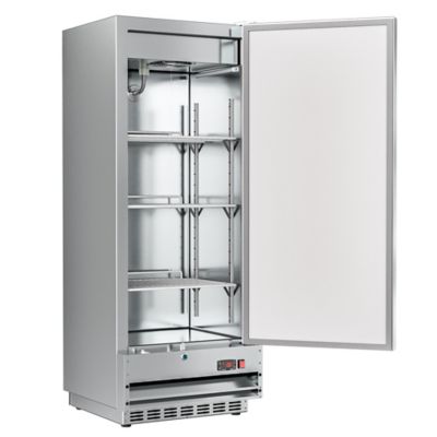 Image showing  25 in. Commercial Stainless Steel 1-Door Reach-In Freezer, 12 cu. ft., RIF-1D-SS12C