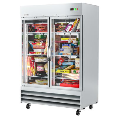 KoolMore 54 in. Two Glass Door Reach-In Freezer 47 cu. ft., RIF-2D-GD