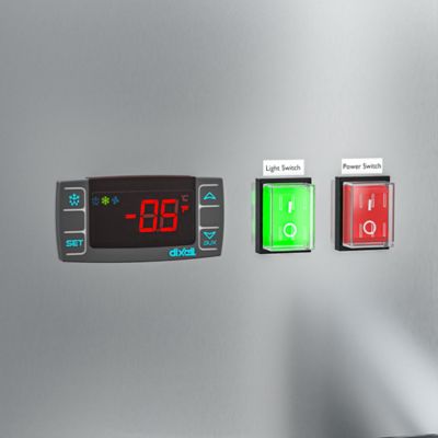 Image showing  54 in. Two Glass Door Reach-In Freezer 47 cu. ft., RIF-2D-GD