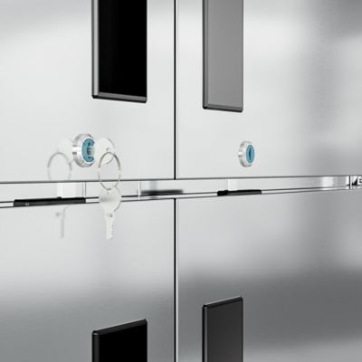 Image showing  54 in. Commercial Stainless Steel Solid Half Door Reach-In Freezer, 47 cu. ft., RIF-2D-SSHD