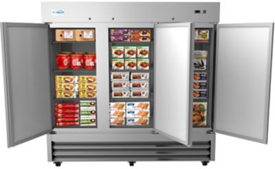 Image showing  72 cu. ft. 82 in. Three-Door Reach-In Freezer