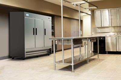 Image showing  72 cu. ft. 82 in. Three-Door Reach-In Freezer