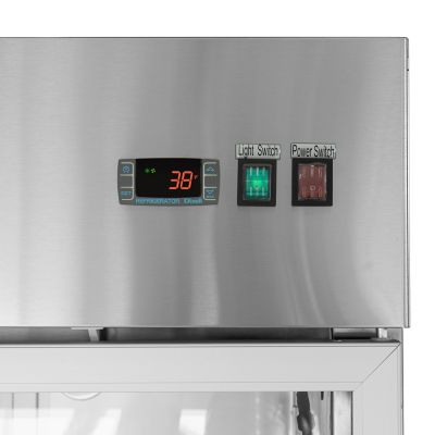 Image showing  29 in. One-Door Reach-In Refrigerator - 21 cu. ft., RIR-1D-GD
