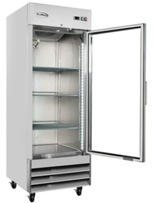 Image showing  29 in. One-Door Reach-In Refrigerator - 21 cu. ft., RIR-1D-GD