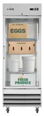 Image showing 7 th KoolMore 29 in. One-Door Reach-In Refrigerator - 21 cu. ft., RIR-1D-GD