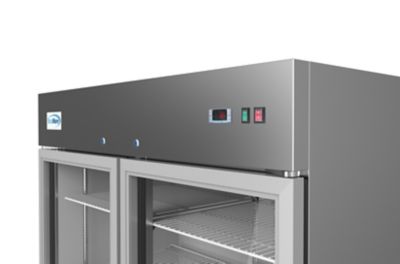 Image showing 6 th KoolMore 54 in. Two-Door Reach-In Refrigerator - 47 cu. ft., RIR-2D-GD