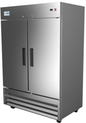 KoolMore 54 in. Two-Door Reach-In Refrigerator - 47 cu. ft., RIR-2D-SS