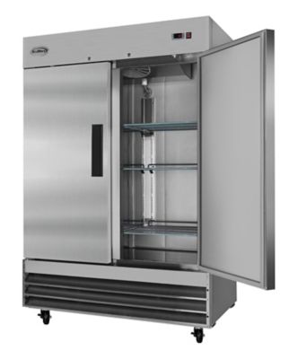 Image showing 5 th KoolMore 54 in. Two-Door Reach-In Refrigerator - 47 cu. ft., RIR-2D-SS